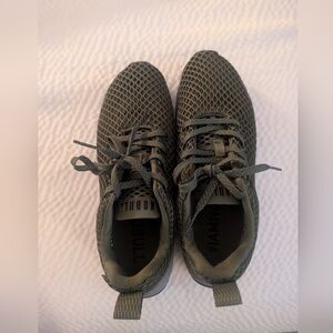 Green nobull women's running shoes